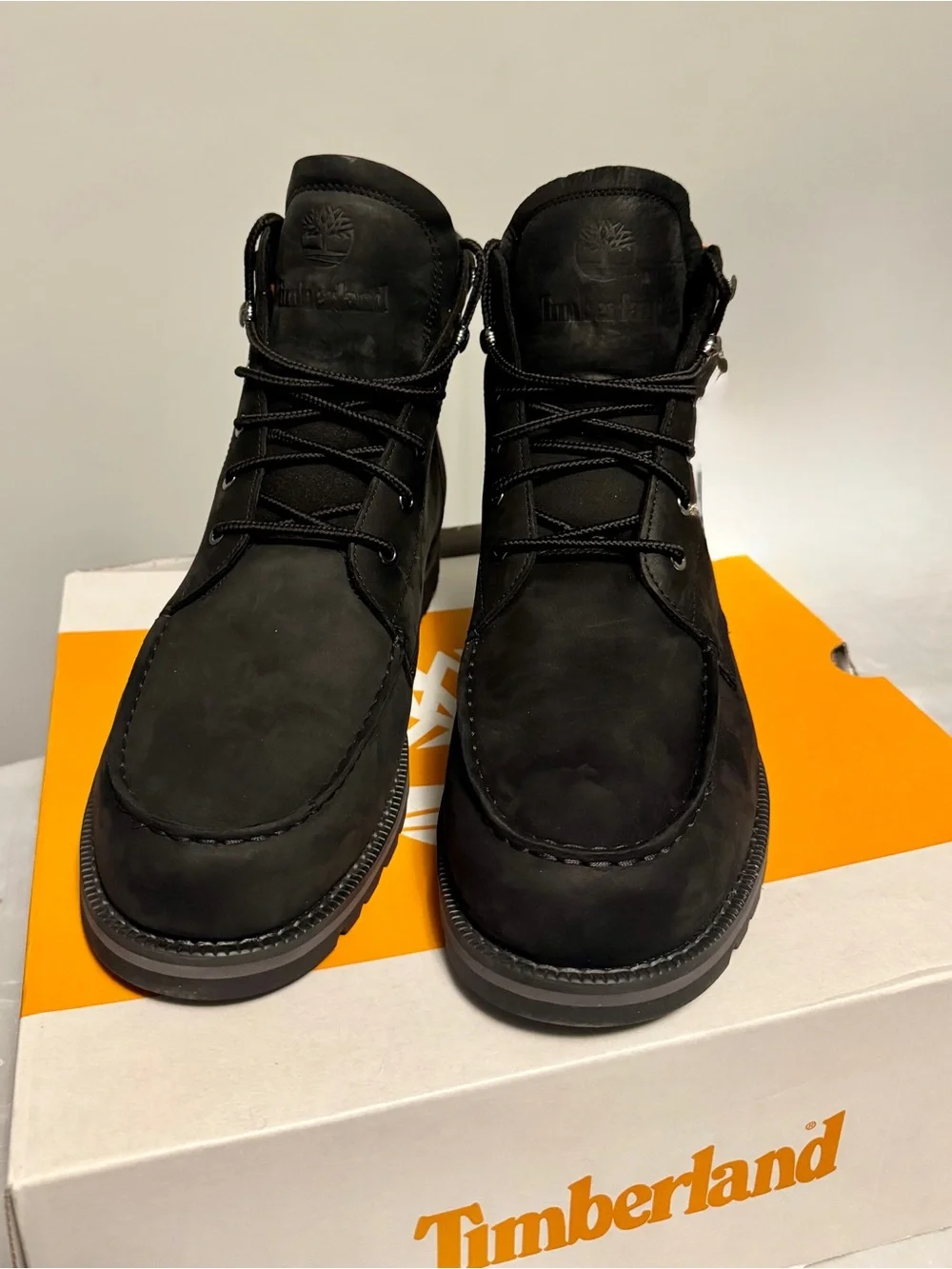 NEW Men's Redwood Falls Waterproof Black Boots Size 13